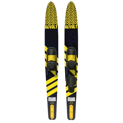 Revolt Adult Wide-body Combo Skis 67" 