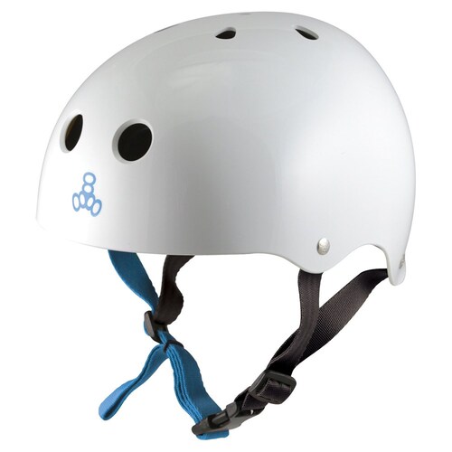 Triple 8 Halo Water SS Helmet White Gloss